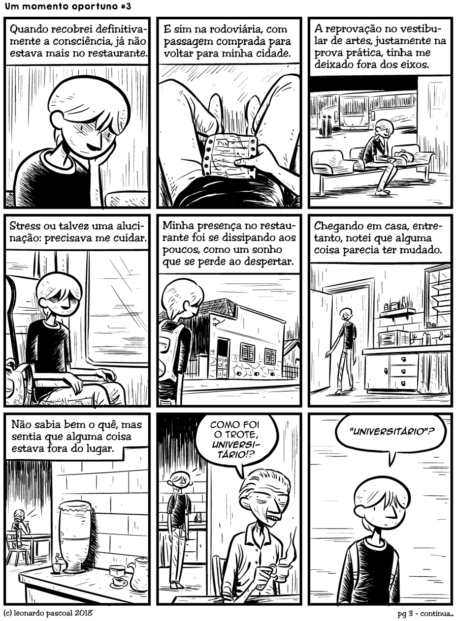 Um momento oportuno #3